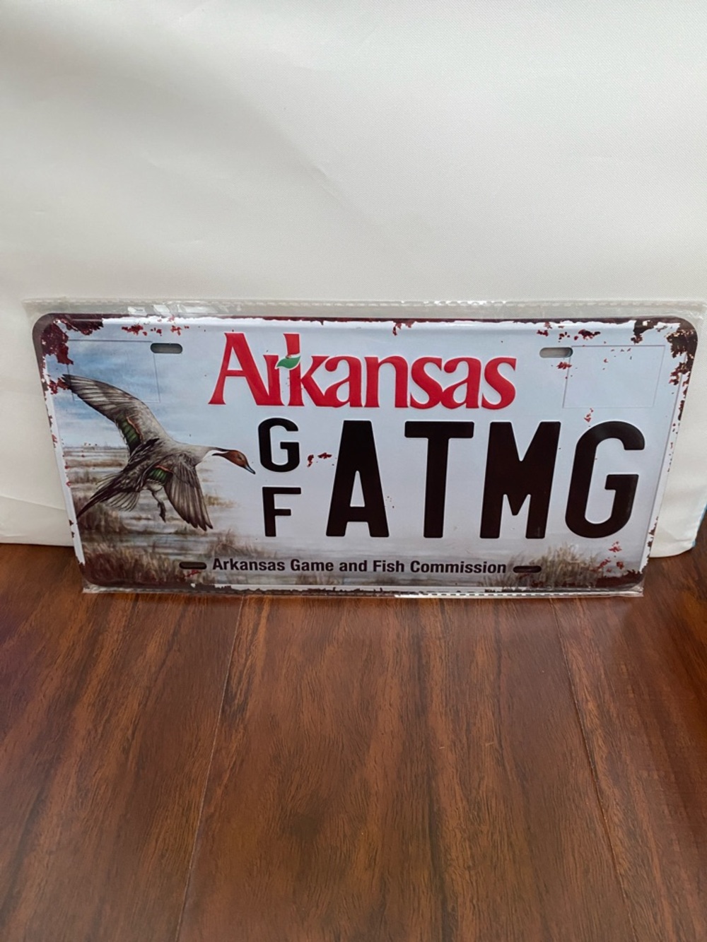 Arkansas License Plate